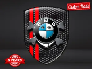 BMW Fensteraufkleber Stil Racing Anpassbar Auto